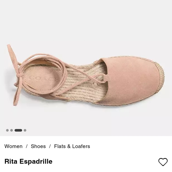 Coach Blush Lace up Espadrille - Picture 6 of 13
